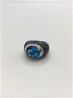 Anello Soma Gioielli Donna Anello in oro e pietre in Oro Topazio LAF AN OB/ZAF/TOP